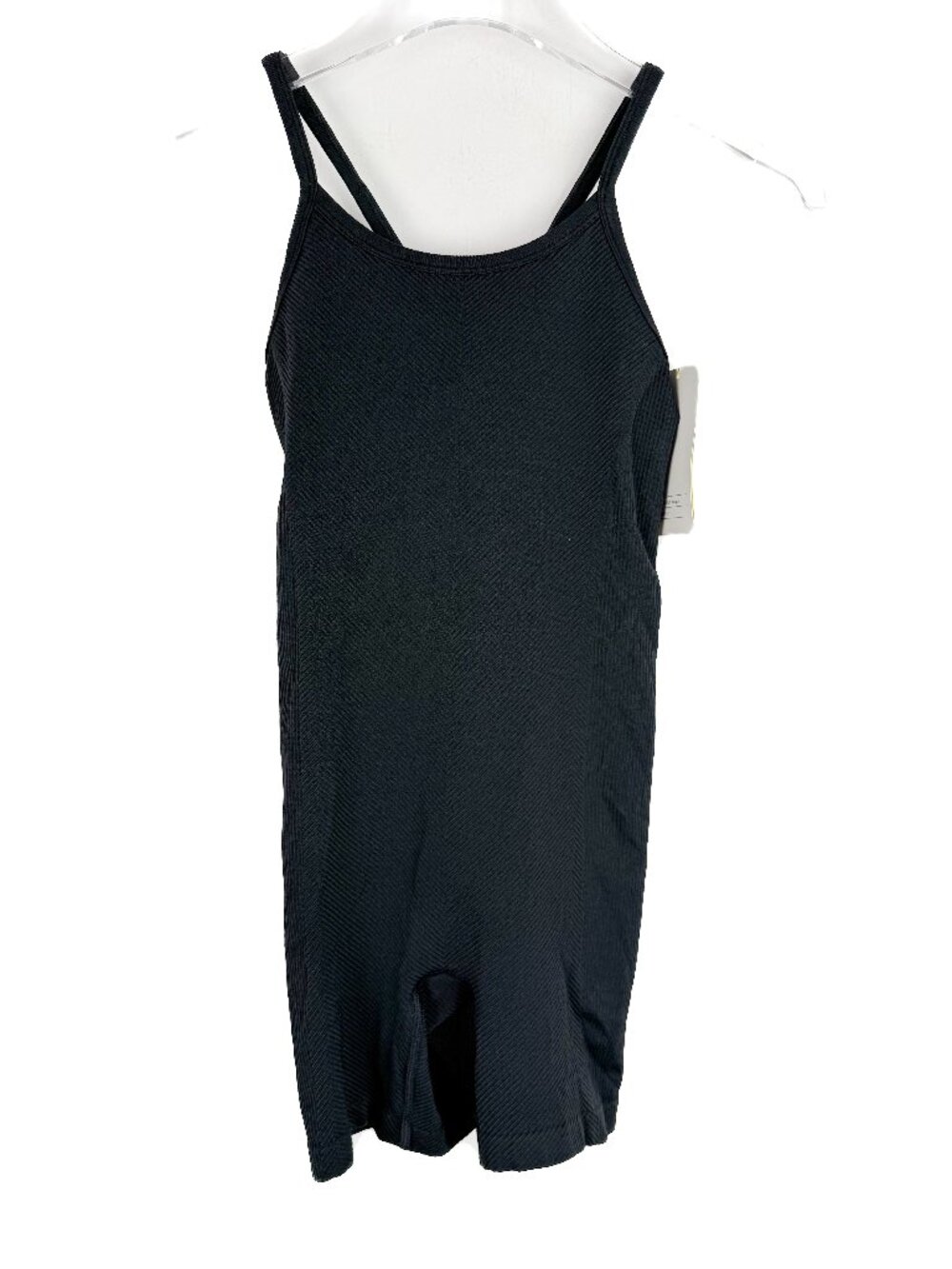 NWT All in Motion Ribbed Bike Leotard One Piece Romper Black Girl's Large 10/12